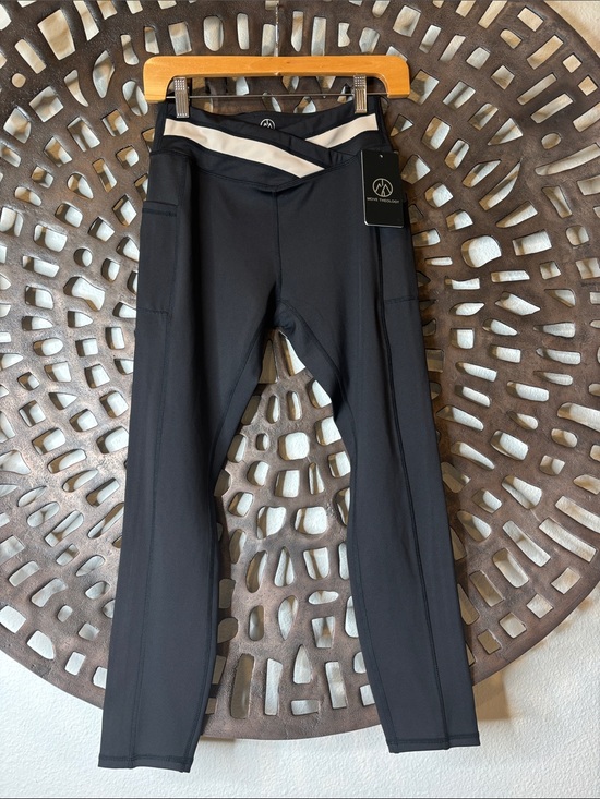 Pants - 🖤 Move Theology Women’s XS Performance Pants NWT Black Contrast Waistband
